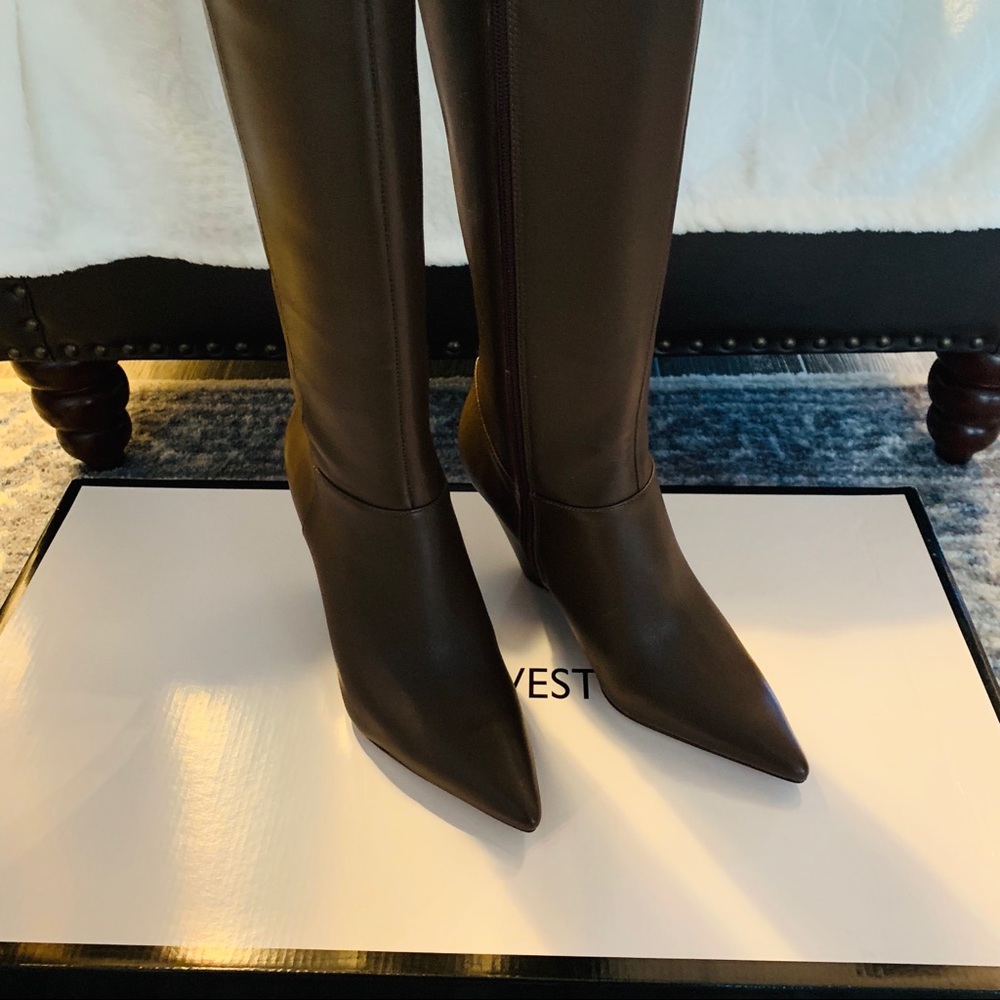 Nine West Wedge Boots